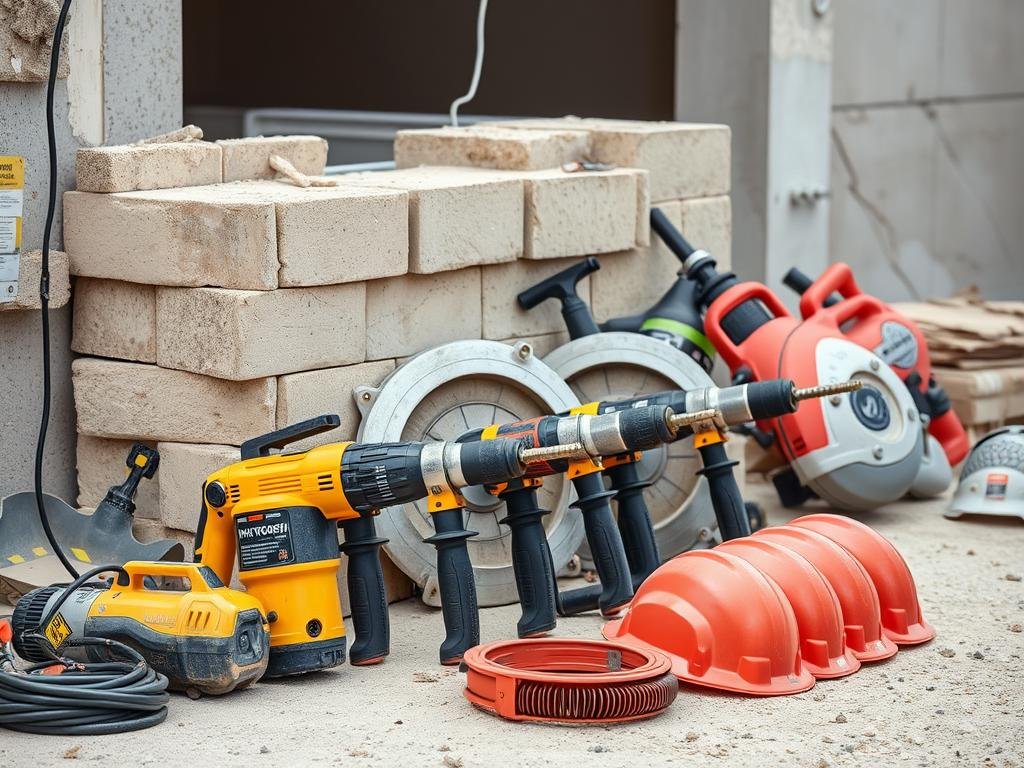 معدات متطورة مستخدمة في تكسير طوفة في الكويت