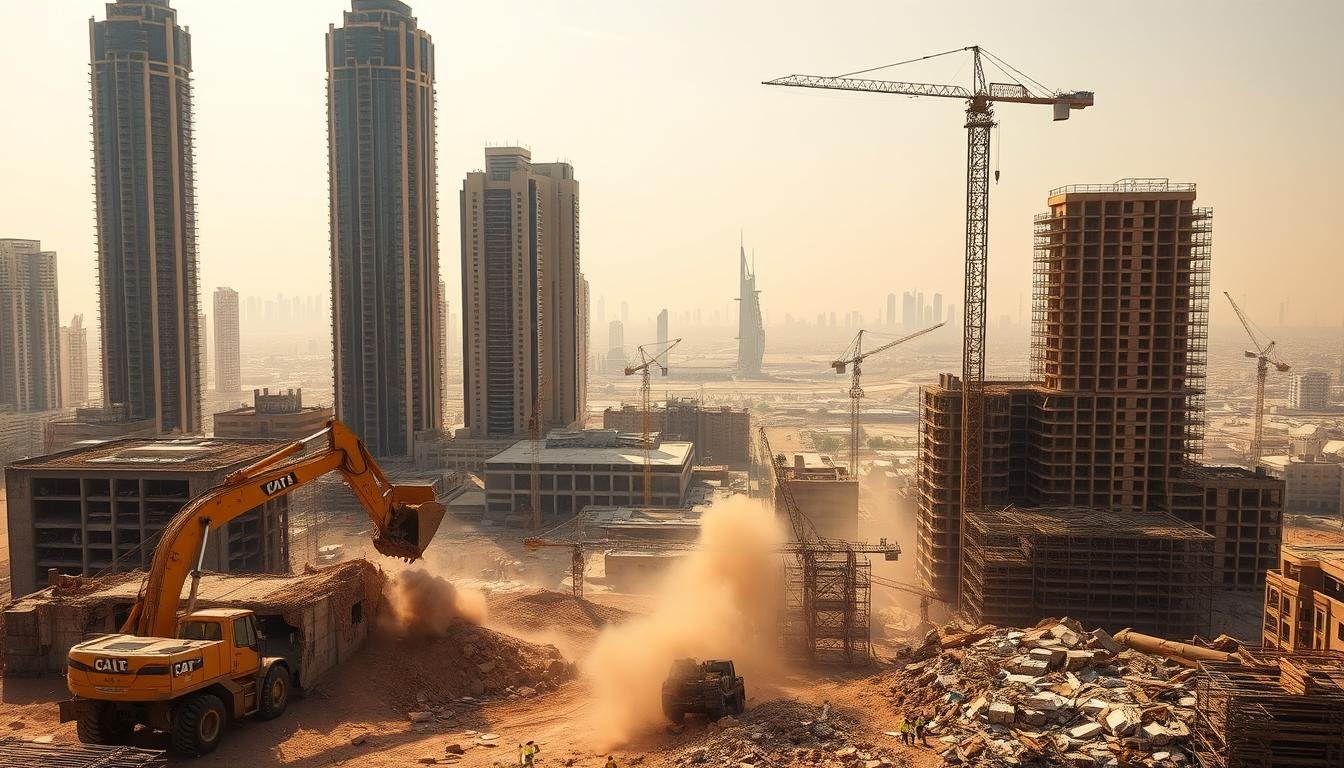 أعمال التكسير والهدم في الكويت