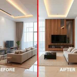 تطبيقات التكسير في تحسين التصميم الداخلي من قبل مقاول تكسير وترميم