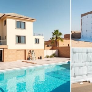 تطبيقات متعددة لعازل طربال سعودي