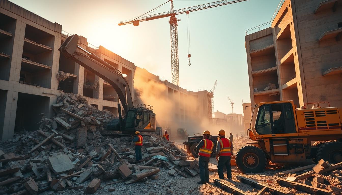 خدمات تكسير أسطح ومبانٍ