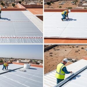 خطوات تركيب عازل طربال سعودي