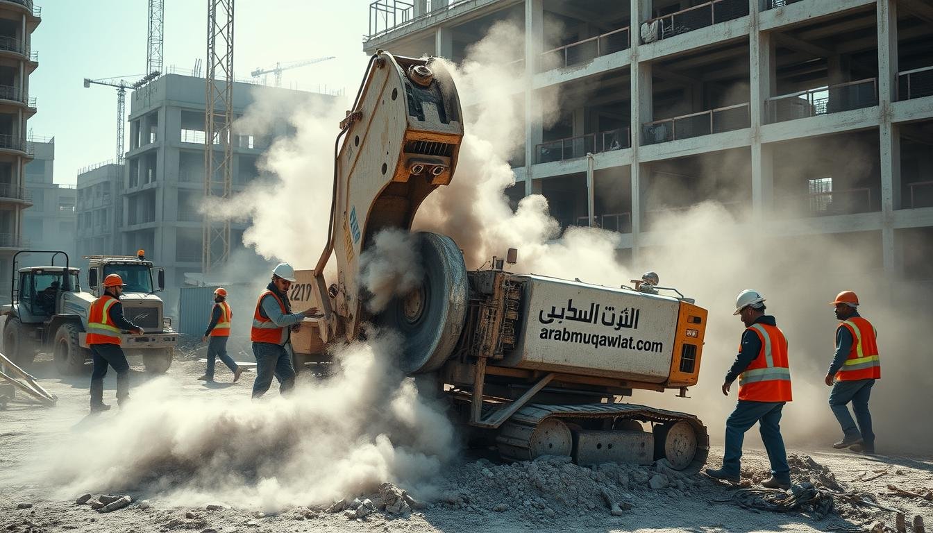 دور تكسير الخرسانة في تحضير المباني دور تكسير الخرسانة في تحضير المباني