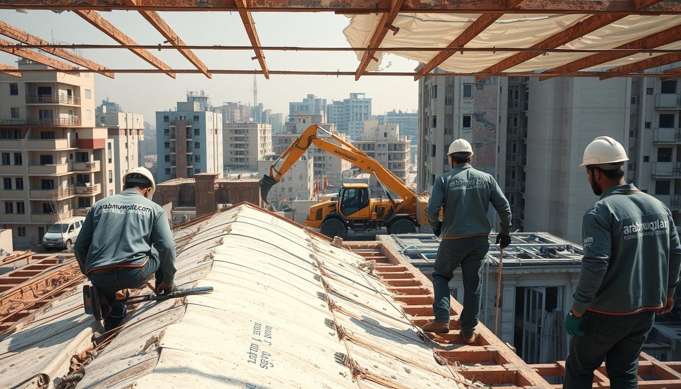 عزل الأسطح في مشاريع الهدم عزل الأسطح في مشاريع الهدم