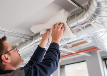 عزل دكت التكييف وأهميته في الحفاظ على كفاءة النظام