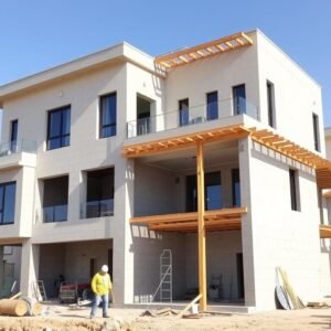 مقاول العديلية يقوم بأعمال بناء فيلا سكنية حديثة