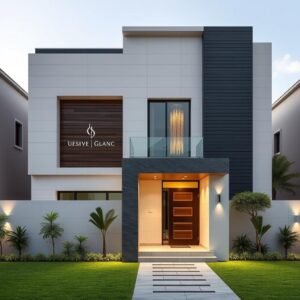 واجهة خارجية مميزة لفيلا في كيفان