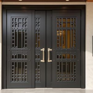 أبواب حديدية مصنعة بواسطة مقاول حدادة الكويت