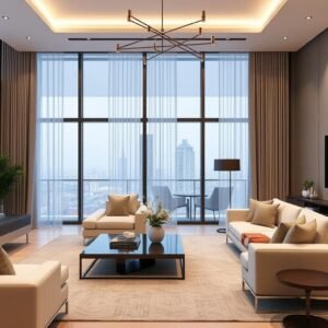 أحدث صيحات تصميم وتشطيب الشقق في الكويت