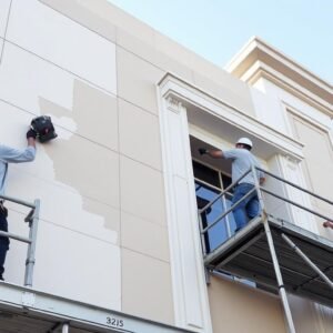 أعمال ترميم متخصصة للواجهات في ابو فطيرة