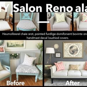 أفكار DIY لتجديد صالونات المنزل بأقل التكاليف