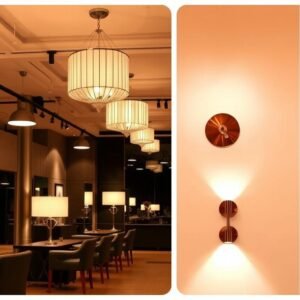 أنواع مختلفة من الإضاءة المستخدمة في تجديد صالونات المنازل