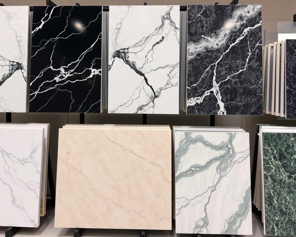 أنواع مختلفة من الرخام الفاخر المتوفرة لدى معلم رخام الكويت
