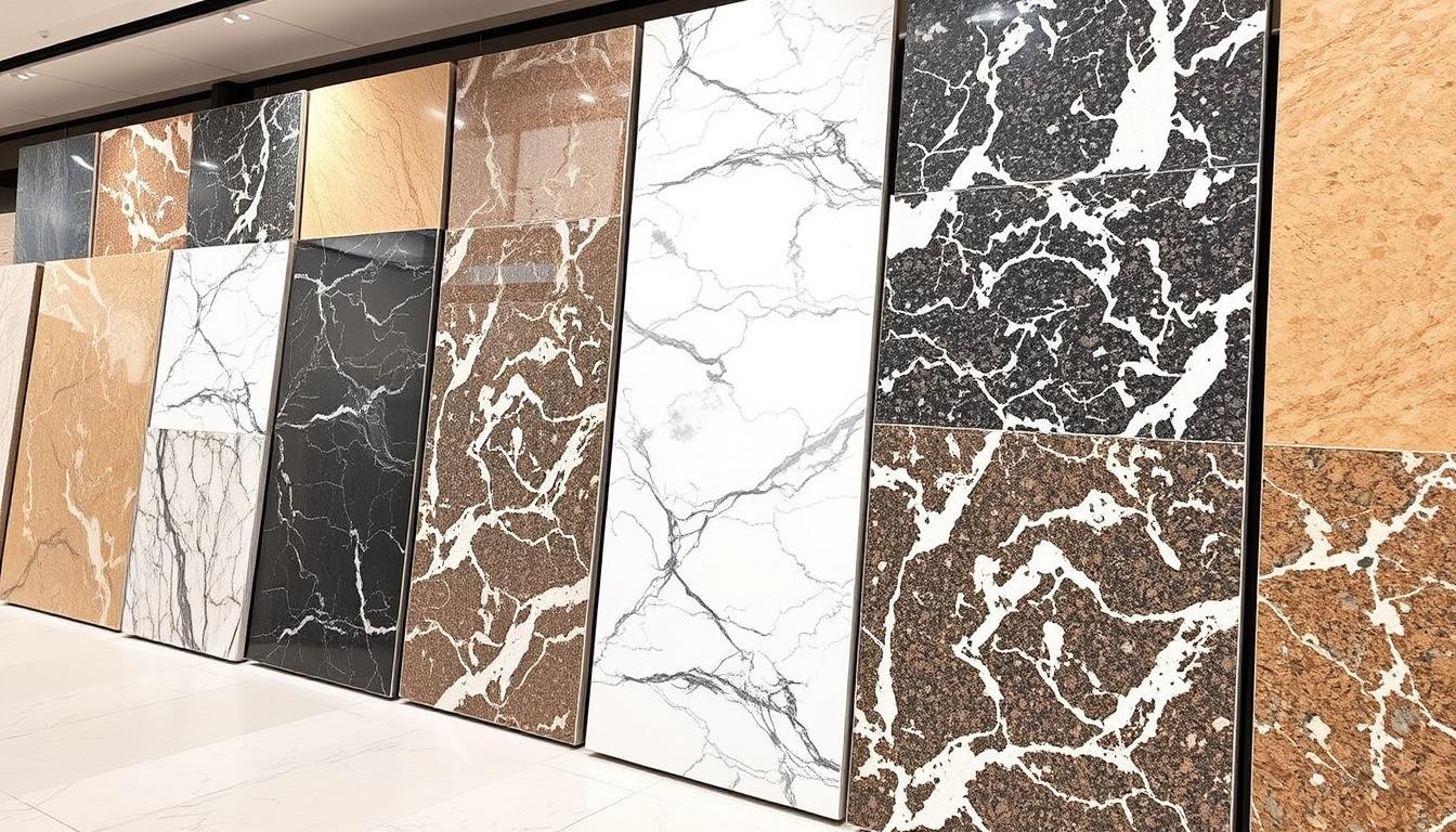 أنواع مختلفة من الرخام المستخدمة في مشاريع الكويت