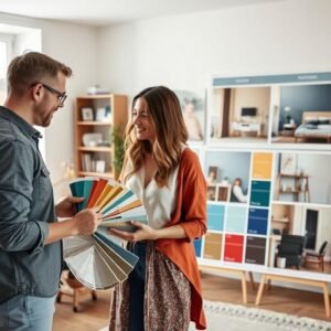 اختيار الألوان المناسبة لأعمال صباغة وتشطيبات المنزل