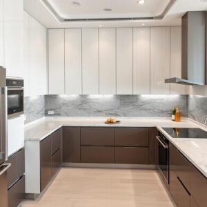 تجديد مطبخ حديث بواسطة أفضل مقاول ترميمات عامة