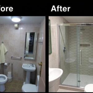 ترميم حمام في منزل بمنطقة القرين - تجديد شامل