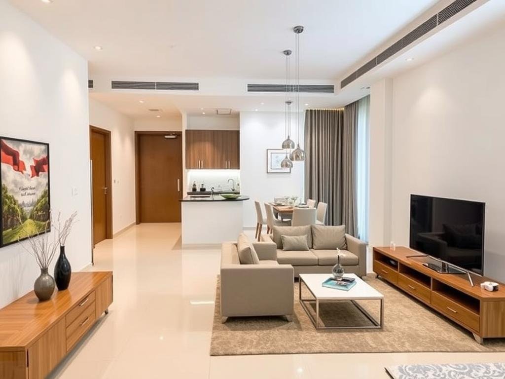 ترميم شقة في الخالدية مع تصميم داخلي عصري