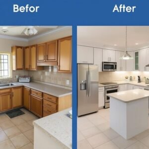 ترميم وتجديد مطبخ في منزل بالقرين مقاول ترميمات القرين