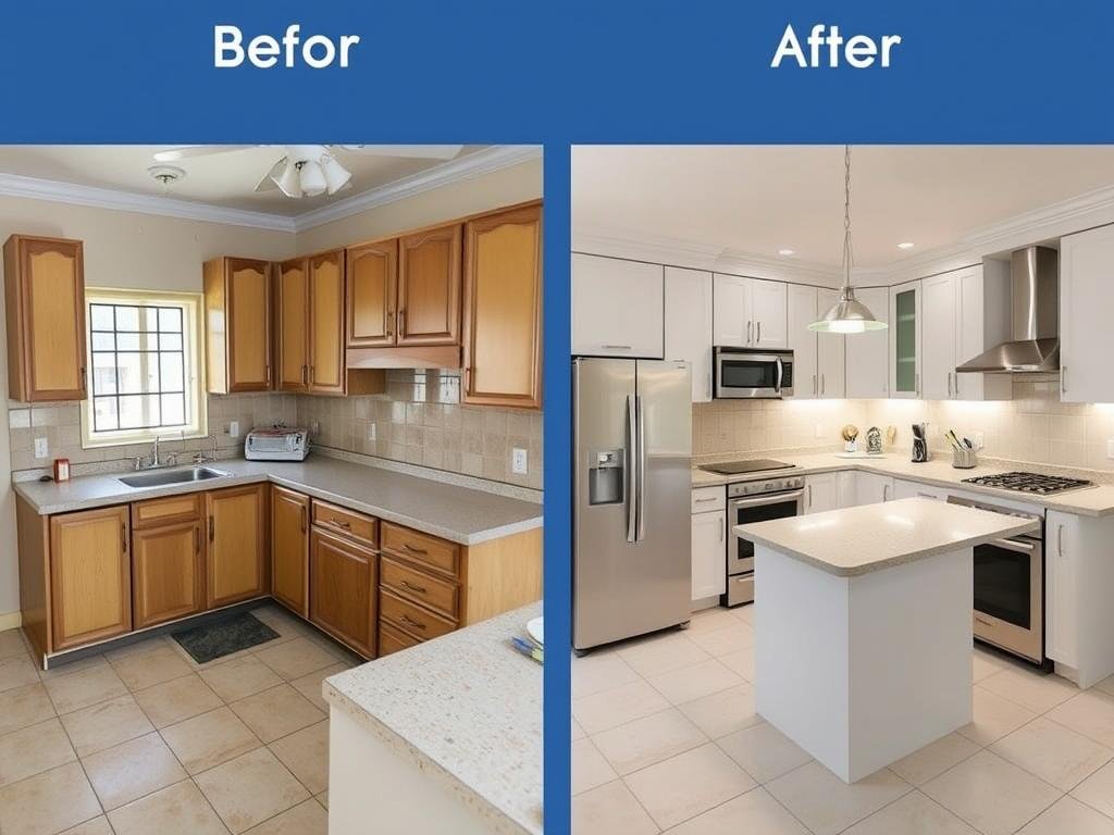 ترميم وتجديد مطبخ في منزل بالقرين مقاول ترميمات القرين