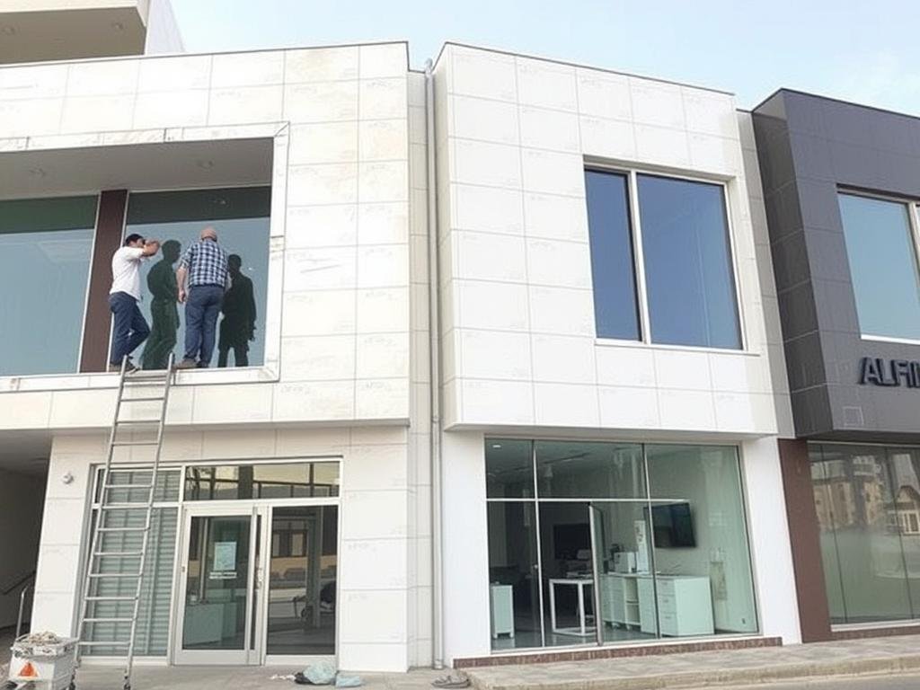 ترميمات المباني التجارية في الفنطاس