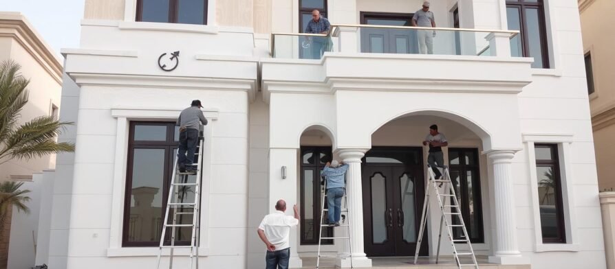 ترميمات ضاحية عبدالله السالم لواجهات المنازل الفاخرة