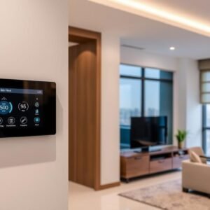 تقنيات المنزل الذكي في تشطيب شقق بالكويت