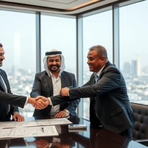 توقيع عقد مع مقاول بالكويت توقيع عقد مع مقاول بالكويت