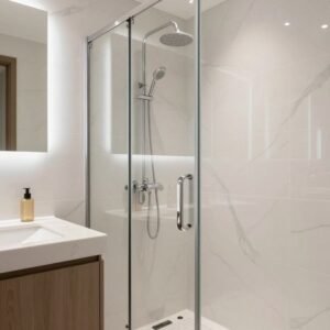 حمام حديث في الكويت بعد عملية ترميم شاملة