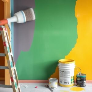 دهانات مائية عالية الجودة لأعمال صباغة وتشطيبات داخلية