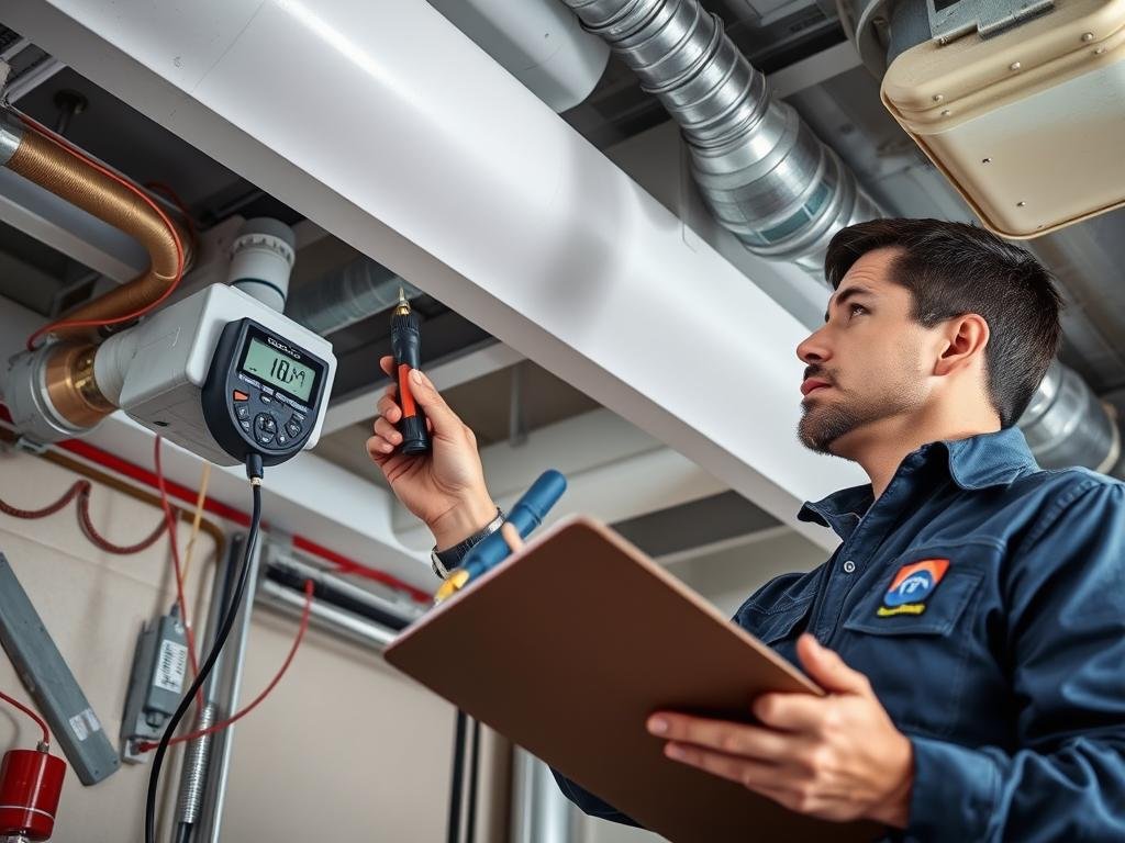 فحص وتقييم كفاءة نظام التهوية بواسطة افضل فنى تهوية