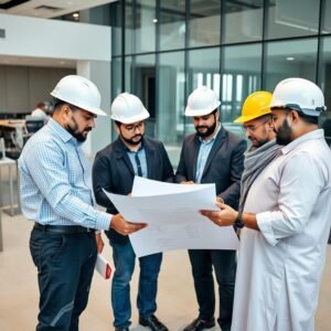 فريق عمل أفضل مقاول بالكويت يتمتع بخبرة طويلة