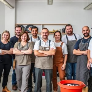 فريق مقاول تجديد صالونات محترف جاهز لخدمتك