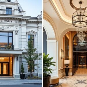 مبنى مكتمل التشطيب بجودة عالية