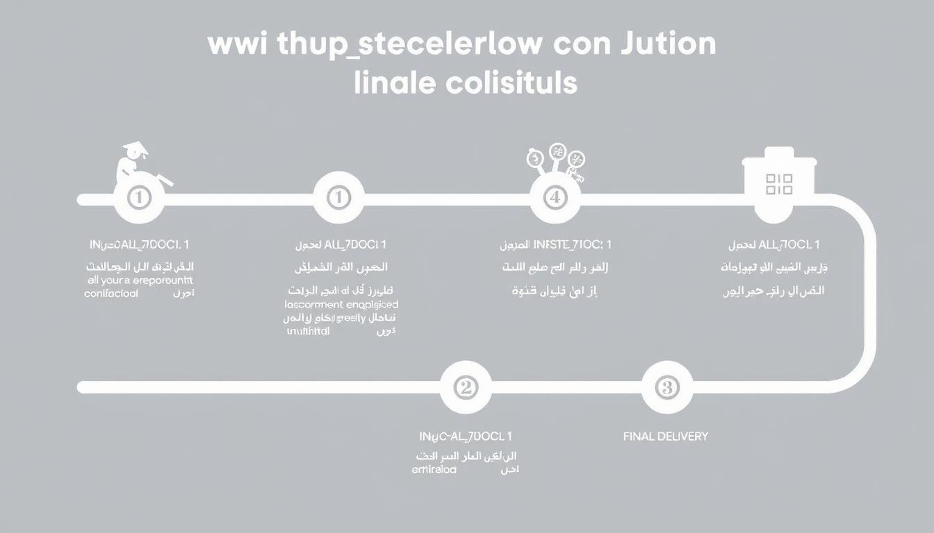 مخطط توضيحي لخطوات العمل مع مقاول ترميمات القرين