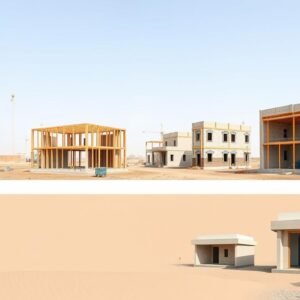 مراحل البناء المختلفة التي ينفذها مقاول بناء بالكويت