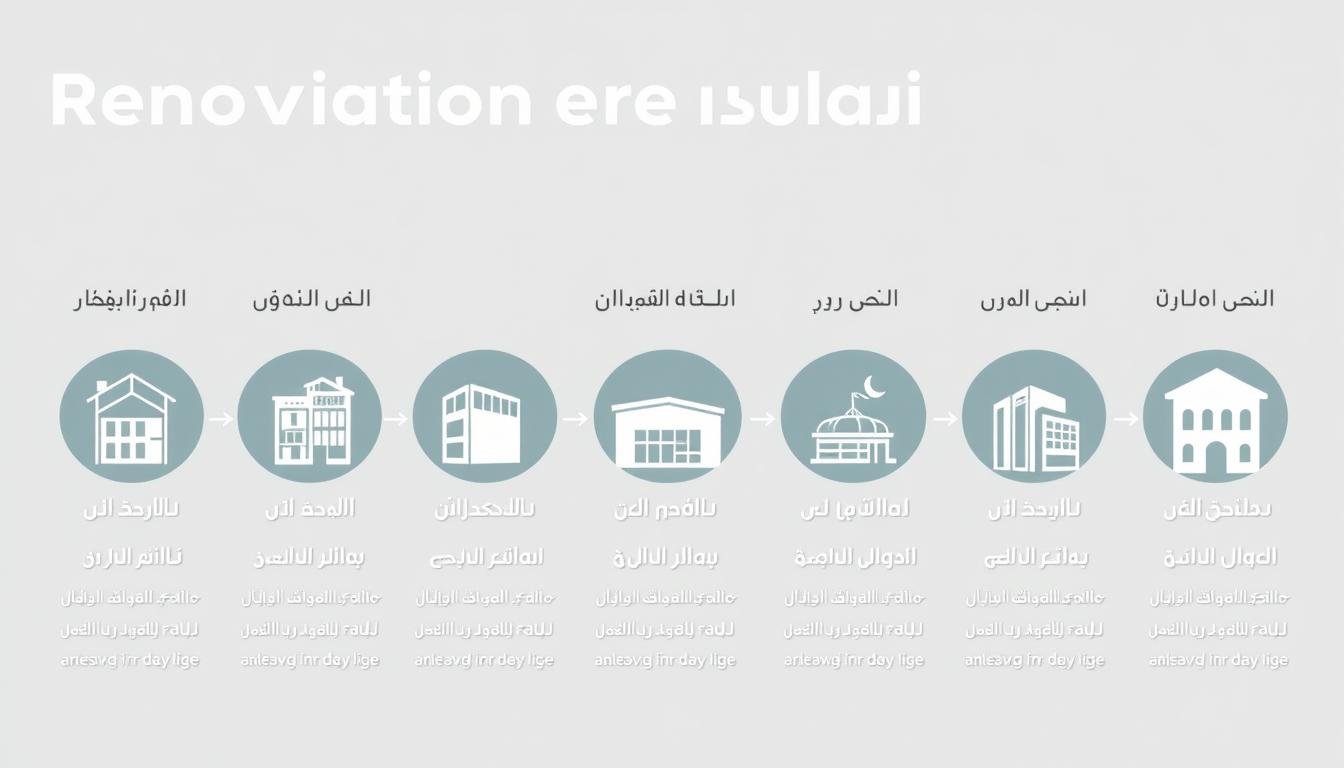 مراحل عملية الترميم من البداية إلى النهاية مراحل عملية الترميم من البداية إلى النهاية