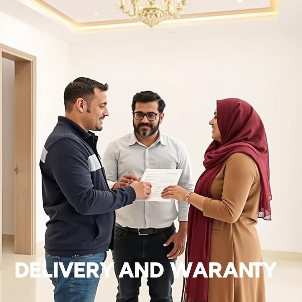 مرحلة التسليم والضمان لمشاريع ترميمات ابو فطيرة