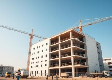 مشروع بناء متكامل نفذه أفضل مقاول بالكويت