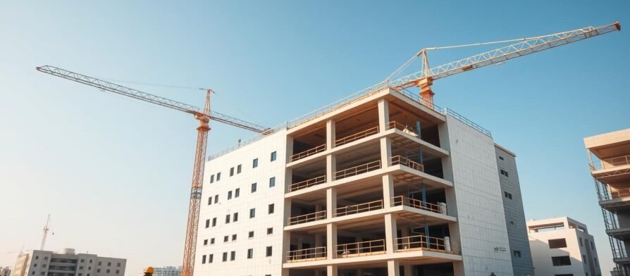 مشروع بناء متكامل نفذه أفضل مقاول بالكويت