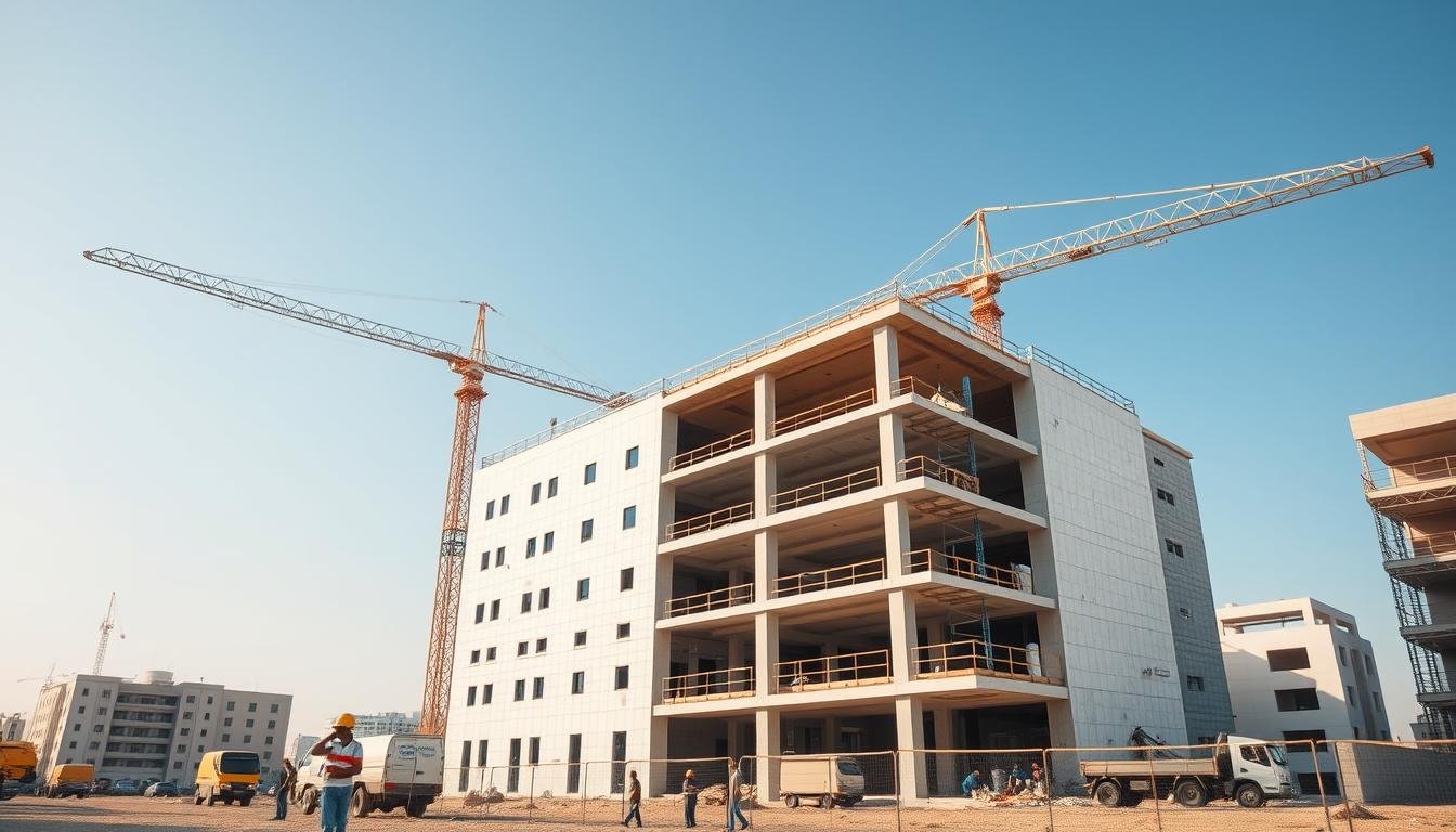 مشروع بناء متكامل نفذه أفضل مقاول بالكويت