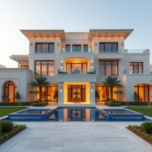 مشروع فيلا سكنية منفذة بواسطة مقاول مبانى الكويت