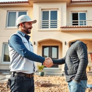 مقاول ترميمات القرين يقوم بتسليم مشروع ترميم منزل للعميل