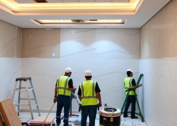 مقاول ترميمات صباح السالم يقوم بأعمال ترميم منزل