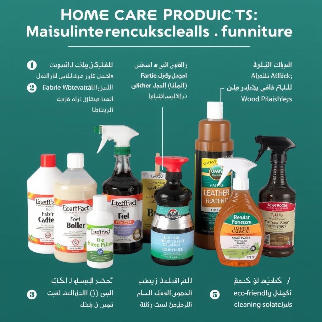 منتجات العناية المنزلية المناسبة للحفاظ على الصالون بعد تجديد صالونات