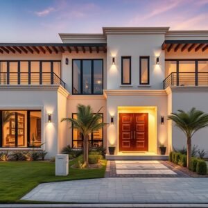 منزل كويتي بعد الترميم يظهر بمظهر عصري وجميل مع الحفاظ على الطابع المعماري الأصيل