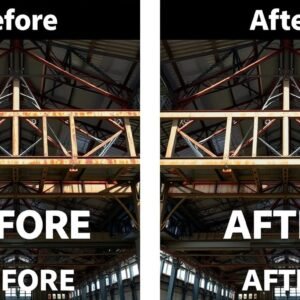 نتائج ترميم هيكل فولاذي متكامل من مقاول ترميمات العدان نتائج ترميم هيكل فولاذي متكامل من مقاول ترميمات العدان