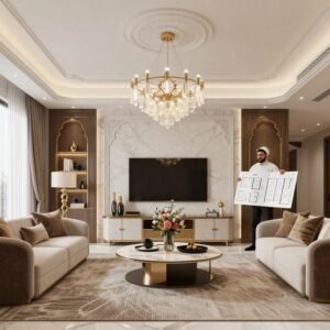 خدمات التصميم الداخلي والديكور في الكويت