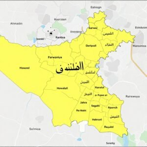 خريطة مناطق تغطية خدمات تكسير وهدم في الكويت