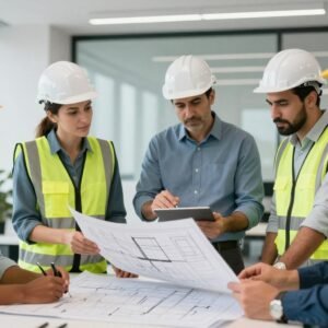 فريق عمل محترف من مقاولي التكسير والهدم